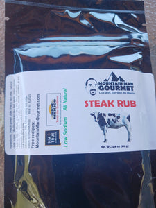 Mountain Man Gourmet Steak Rub