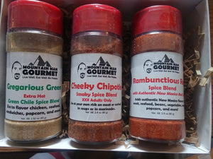 3-Pack Extra Hot Spice Blend Gift Box -- New Mexico Flavors