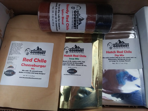 Red Chile Lover's Gift Box - 4 Items